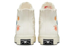 (WMNS) Converse Chuck 70 High 'Embroidered Floral - Egret' A04298C