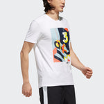 adidas neo CS RIS T-Shirt 'White Shoyel' EJ7063