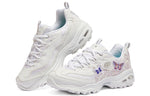 (WMNS) Skechers DLites 'White Butterfly' 149908-WHT
