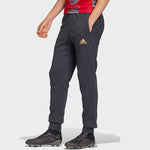 Men's adidas Manchester United Soccer/Football Logo Sports Pants/Trousers/Joggers Carbon Black FH8548
