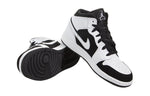 (GS) Air Jordan 1 Retro Mid 'White Black' 554725-113