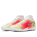 Nike Mercurial Superfly 8 Academy MDS TF Turf 'Orange Yellow Silver' CV0952-118