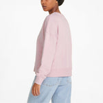 (WMNS) PUMA CLASSICS Metallic LOGO Crew TR 535276-16