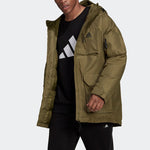 adidas Outdoor Sports hooded down Jacket Olive Green H61734