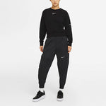 (WMNS) Nike Sportswear Swoosh 3D Logo Woven Sports Pants/Trousers/Joggers Autumn Black CZ8910-010