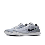 (WMNS) Nike Free RN Flyknit 2018 'White Platinum' 942839-100