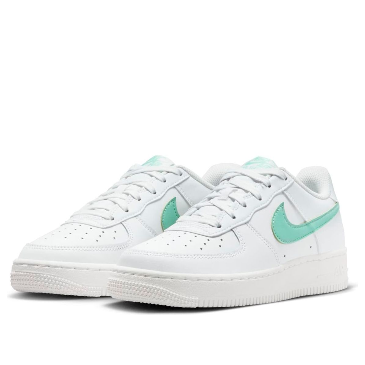 (GS) Nike Air Force 1 Low 'Summit White Emerald Rise' DV7762-104