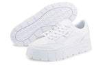 (WMNS) PUMA Mayze Stack Leather 'Triple White' 384412-01