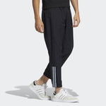 Men's adidas neo SS22 Logo Label Stripe Casual Sports Pants/Trousers/Joggers Autumn Black HC9666