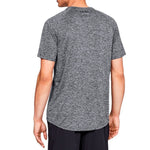 Men's Under Armour Tech 2.0 Training Sports Quick Dry Loose Short Sleeve Gray 1326413-002