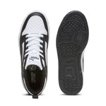 (GS) PUMA Rebound v6 'White Black' 393833-01