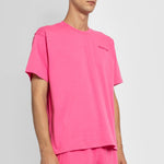 adidas originals Pw Basics Shirt Crossover Short Sleeve Pink GH4391
