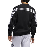 adidas originals 3-Stripes Wrap CR Crewneck Black FM1522