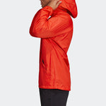adidas W.N.D. JKT Casual Sports hooded Woven Jacket Pink Red Fluorescence DZ0051