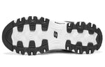 (WMNS) Skechers D'Lites 1.0 'Black White' 167265-BKW