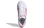 (GS) adidas Superstar J 'White Super Pink' FW0773