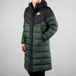 Nike Sportswear Windrunner Down Fill Long hooded down Jacket Green AA8854-045