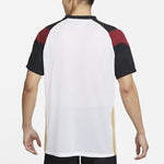 Men's Nike Casual Sports Breathable V Neck Short Sleeve White T-Shirt CW3826-100