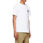 Vans Men's x Jim Goldberg Small Silhouette Embroidery Short Sleeve White VN0A4RT9WHT