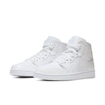 (WMNS) Air Jordan 1 Mid 'Triple White' BQ6472-100