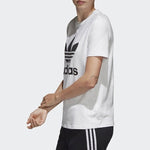 (WMNS) adidas originals Trefoil Printing White CV9889
