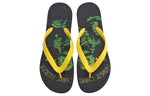Li-Ning Disney Crossover LN Floper Colorblock Casual Yellow Black Flip-Flops AGAP003-1