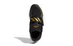 (GS) adidas Deep Threat J 'Black Yellow White' FV8633