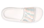 (WMNS) UGG Slide Cali Collage Slipper Rainbow Blue 1120001-PSTR