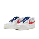 (WMNS) Nike Air Force 1 '07 LX 'Just Do It - White University Red Snakeskin' DV1493-161