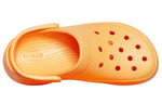 (WMNS) Crocs Classic Clog Retro Crocs Thick Sole Orange Small Whale Sandals 206302-801