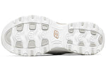 (WMNS) Skechers D'Lites 1.0 'White Gold' 149901-WGD