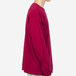 Men's Nike ACG Logo Printing Sports Round Neck Long Sleeves Wine Red T-Shirt BQ7203-620