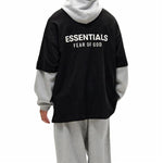 Fear of God Essentials Jersey Crewneck Tee 'Black' 125HO244360F