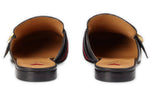(WMNS) Gucci Leather Slipper 'Black' 423694-DKHC0-1061