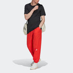 Men's adidas Solid Color Logo Bundle Feet Casual Sports Pants/Trousers/Joggers Autumn Red HG2068