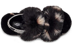 (WMNS) UGG OH Yeah Spots Sandals Black 1118165-BLK