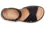 (WMNS) UGG Zoie Sandal Sandals Black Brown 1116372-BLK