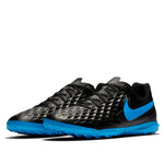 Nike Legend 8 CLUB TF Turf Soccer Shoes Black/Blue AT6109-004
