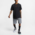 Nike LeBron James xATOMS Crossover Limited Tiger Head Printing Short Sleeve Black CD0936-010