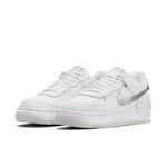 (WMNS) Nike Air Force 1 Shadow 'White Metallic Silver' DQ0837-100