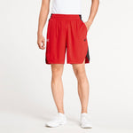 Nike Basketball Training Sports Quick-dry Splicing Short Pant Male Red 855478-657