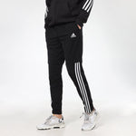 adidas Running Sports Essentials Knitted Tricot Snap Pants Men's Black GK8991