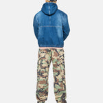 Stussy Denim Sherpa Work Jacket 'Blue' 115725