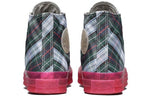 Converse Chuck Taylor All-Star 70s Hi Plaid Translucent Midsole Red 163324C