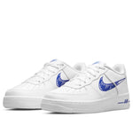 (GS) Nike Air Force 1 Low 'Doodle Swoosh - White Racer Blue' DM3177-102