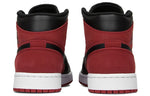 Air Jordan 1 Mid 'Reverse Banned Gym Red Black' 554724-610