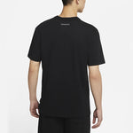 Nike Sportswear Swoosh Large Pocket Printing Sports Round Neck Short Sleeve Black DJ6297-010