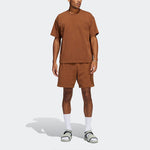 adidas x Pharrell Humanrace Small Logo T-Shirt 'Brown' HF9956