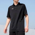 Under Armour Causual Sports Training Ventilate Polo Male Black 21500537-001