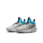 (GS) Nike Flex Runner 2 'Light Iron Ore Blue Lightning' DJ6038-008